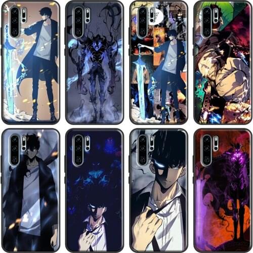 Anime solo leveling Case For Huawei P Smart 2019 Z Nova 5T P40 P20 P30 Pro Mate 20 Lite Honor 10i 8X 9X Cover