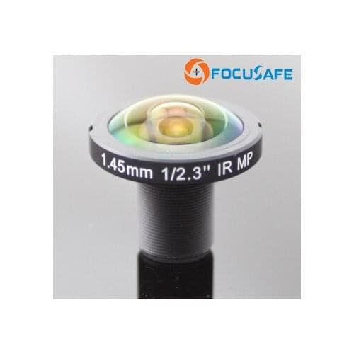 Focusafe 1.45mm 10Megapixel High Defination Fisheye Lens with 1/2.3" format for Action Camera