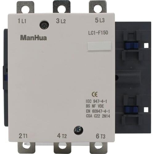 Manhua LC1-F150 380V 660V 1000V coil 150 Amp 3 Phase ac contactor Ac Magnetic Contactor