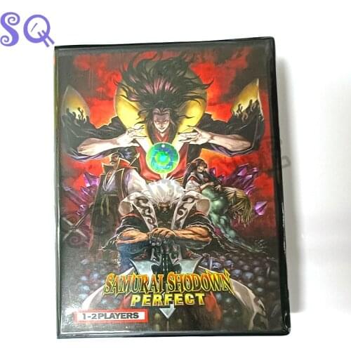 2021 NEO GEO AES Samurai shodown v perfect Game Cartridge Game box Home Card for original AES Console Boxed games Controler