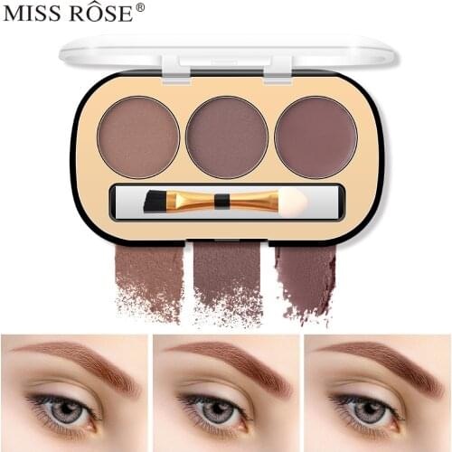 MISS ROSE Gradient Lazy Eyeshadow Makeup Palette Glitter Eyeshadow Palette Waterproof Glitter Eyeshadow Pearlescent Cosmetics