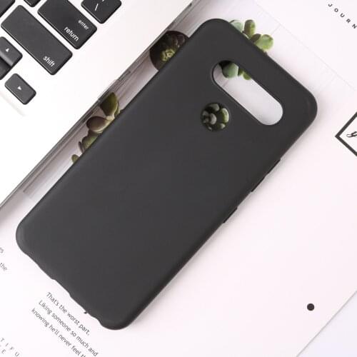 Rubber Black Phone Case For LG V60 ThinQ 5G Case Silicone Soft TPU Protection Back Cover For LG V60 ThinQ 5G Cases Fundas