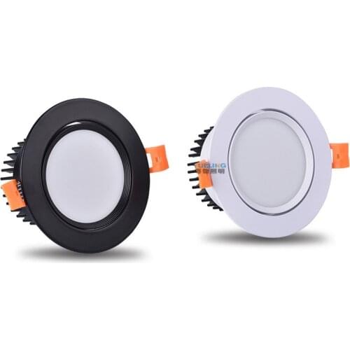 LED ceiling COB Downlight Dimmable ac110-240V 5w 7w 9W 12W Recessed Led ceiling lamp Spot light Bulbs Indoor Lighting