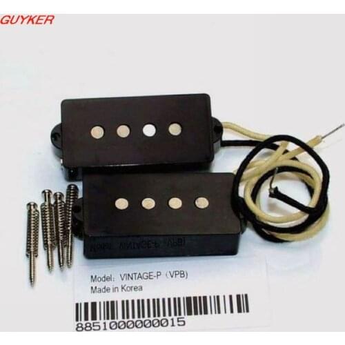 VINTAGE SPLIT PICKUP FOR P BASS Guitar Pickup BLACK