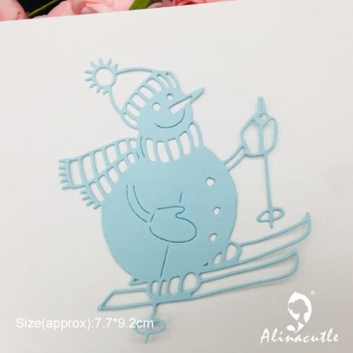 Die Cut Metal Cutting Die Winter Snowman Scrapbooking Paper craft album Handmade Card Stencil Cutter Punch art cutter