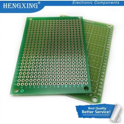 1pcs/lot 5x7cm 5*7 Double Side Prototype PCB diy Universal Printed Circuit Board In Stock