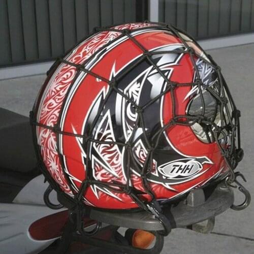 1Piece Bike Motorcycle Car Nets Accessories 6 Hooks Fuel Tank Luggage Bag