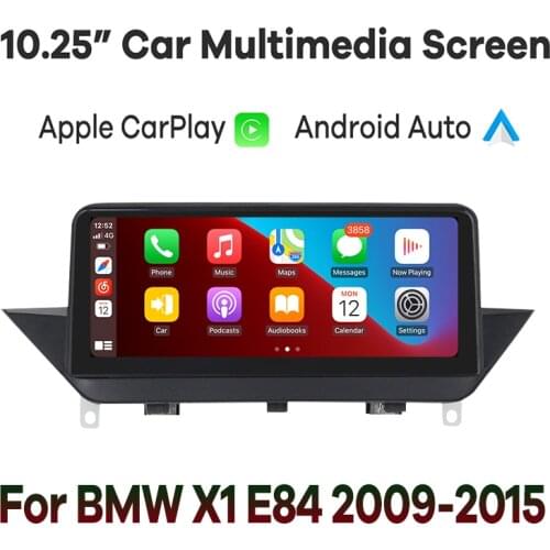 10.25" Wrieless Apple CarPlay Android Auto Car Multimedia BMW X1 E84 (2009-2015) Head Unit IPhone IOS System