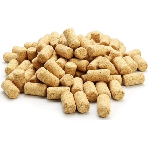 100Pcs Straight Wood Corks Wine Stopper Wood Bottle Stopper Cone Type Wine Bottle Corks Plug Sealing Cap Beer Bottle Corks