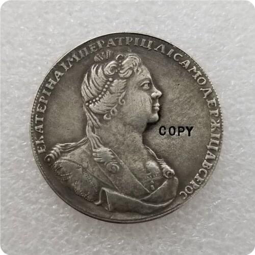1727 Russia Poltina Copy Coin commemorative coins-replica coins medal coins collectibles