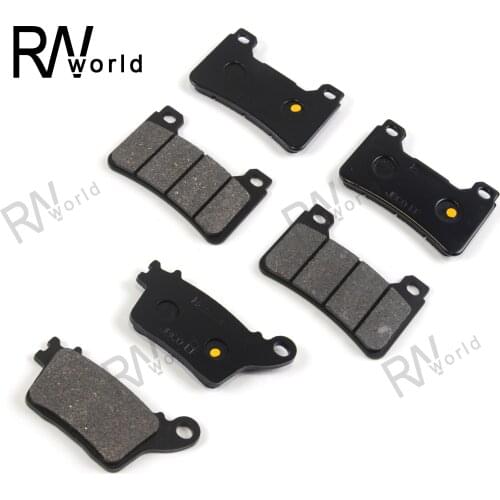 Motorcycle Front & Rear Brake Pads Accessories For HONDA CBR1000 RR6 RR7 RR8 RR9 RRA RRB RRC RRD RRE 2006-2016 CBR1000RR 2015