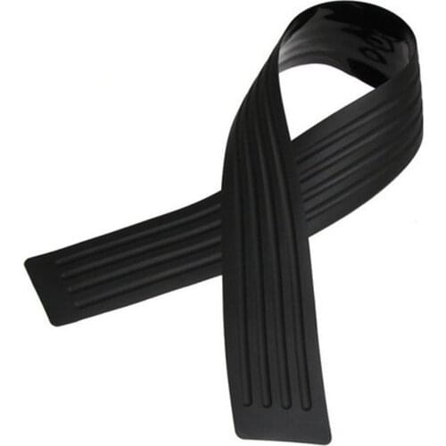 Car Rubber Rear Guard Bumper Protector Trim Cover car sticker plate For Renault sceni c1 2 c3 modus Duster Logan Sandero