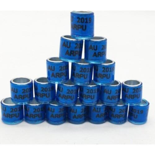 2019 Brazil Pigeon Foot Ring With Word Earrings Russia 100pc Quality Durable Bird Ring Pheasant Foot Ring Bird Tools Wholesale