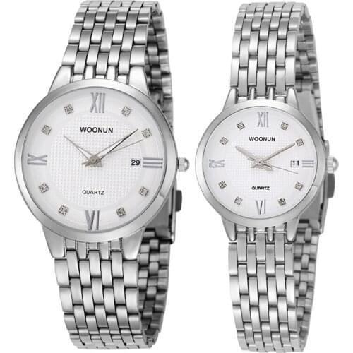 2020 Couple Watch Fashion Classic Watches Men Women Casual Watch Waterproof Shockproof Quartz Wristwatches Lovers Watches Gifts