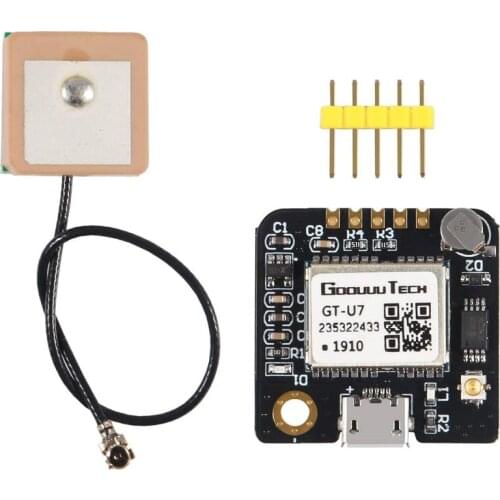 GT-U7 GPS Module GPS Receiver Navigation Satellite with EEPROM For 6M 51 Microcontroller STM32 UO R3+ IPEX Active for Arduino