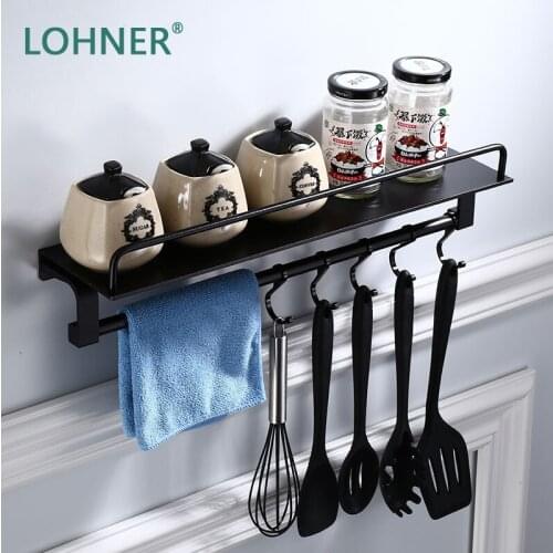 Lohner Kitchen Storage Multi-Function Seasoning Bathroom Shelves Organizer Shower Shelf Holder Badkamer Accessoires Salle De