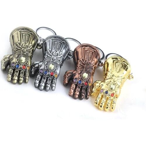 New Thanos Unlimited Gloves Bottle Opener Keychain Creative and Practical Car Keychain Keychain Accessories