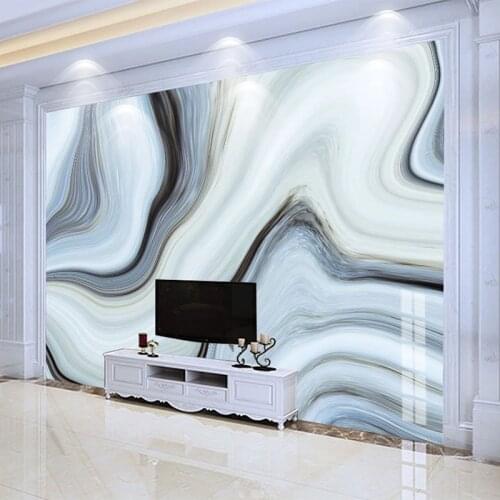 Custom Phtoto Wallpaper Modern Abstract Landscape Marble Wallpapers Living Room TV Sofa Bedroom Home Decor Papel De Parede Sala