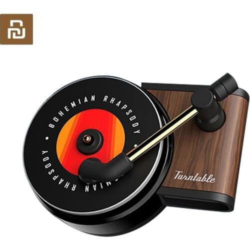 Original For xiaomi Sothing TITA Turntable Phonograph Car Fragrance Car Air Freshener with 3pcs Replace Aromatherapy Tablets