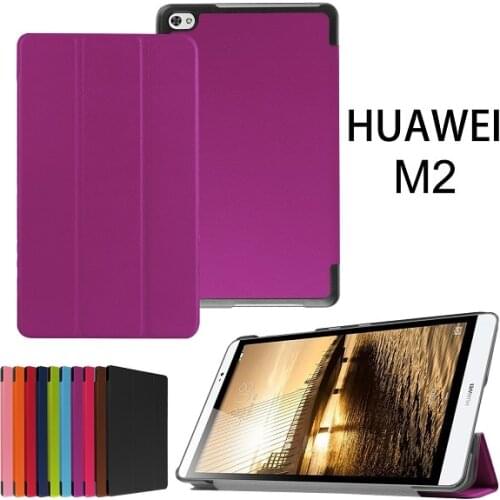 Triangle Classic Stand PU Leather Cover Case For Huawei MediaPad M2 8.0 M2-801W M2-803L Huawei Tablet + Screen Protector