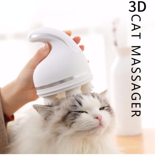 Xiaomi Mijia Electric Pet 3D Head Scalp Cat Dog Massager Wireless Hair Growth Deep Tissue Kneading Massage Device Accessories