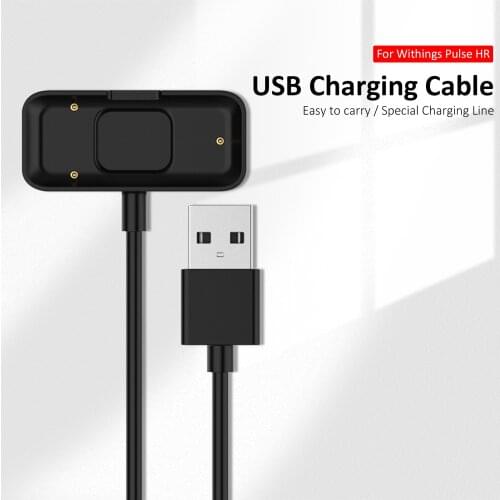 2021 Rondaful 1m Smart Bracelet Charger Cable Data Wire For Withings Pulse HR Smart Watch Power Cable Charger Wired