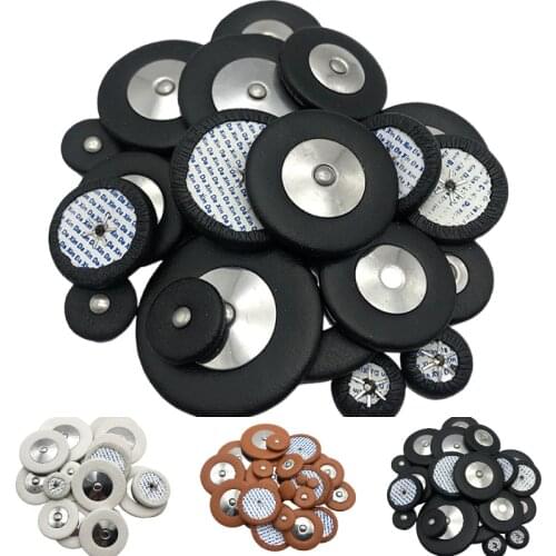 25pcs Alto /Tenor /Soprano Saxophone Leather Pads White /Black/Orange