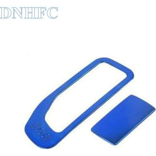 DNHFC Car-covers High quality stainless steel Glove box for Peugeot 308 2016year storage box Decorative box Glove box handle