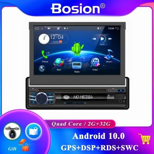 1din android 10.0 Car Audio DVD Player+Radio+GPS Navigation+Autoradio steering-wheel gps navigation radio tape recorder wifi