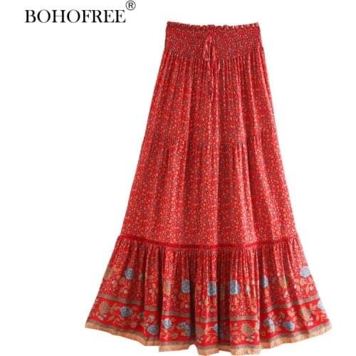 BOHOFREE Women's Pleated Skirts