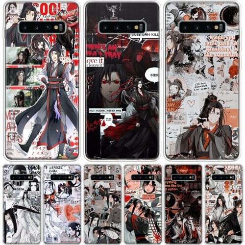Mo Dao Zu Shi MDZS Anime Phone Case For Samsung Galaxy S10 S21 S20 FE Ultra Note 10 9 8 S9 S8 S7 Plus Lite Pro + J4 J6 Coque Cap