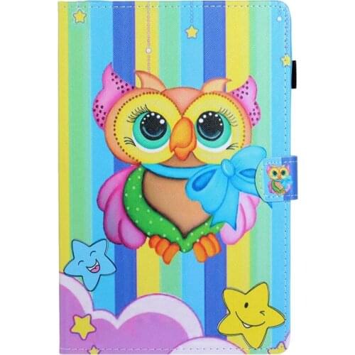 Flip Case For Samsung Galaxy Tab A7 Lite 8.7 inch 2021 SM-T220 SM-T225 Tablet Fashion Painted Unicorn Butterfly Stand Shell