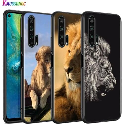 Silicone Cover king tiger lion For Honor 30i 10i 10X 9X 8X MAX 20 10 9 8 8A 8C 8S Prime 7A Pro Lite Phone Case