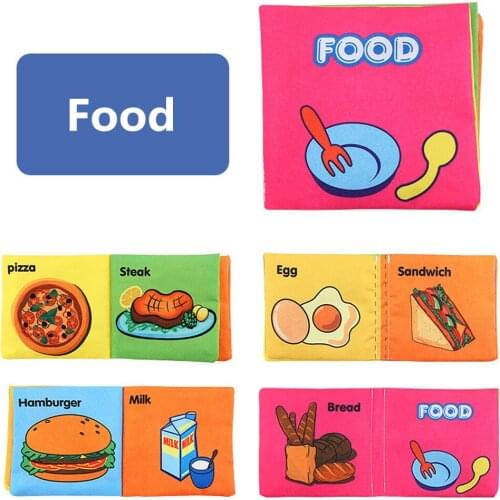 New 0-36 Months Babies Toys Soft Cloth Books Rustle Sound Infant Educational Stroller Rattle Toy Newborn Crib Bed Baby