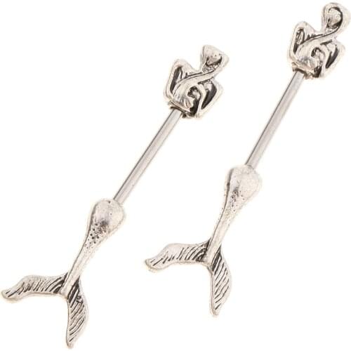 Barbell Retainer Nipplerings Jewelry 1.8mm Sexy Ring