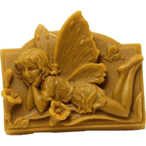 Handmade Soap Mold DIY Soap The Flower Child Lunlun 3D Silicone Mold Chocolate Molds Fondant Cake Decorating Tool DIY Fondant