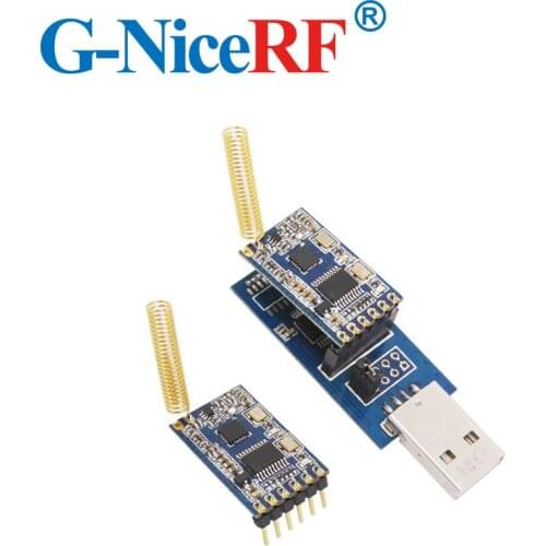 SV610 433MHz RF Transceiver Module Kit ( 1pc SV610 RF Module+1pc TTL USB Bridge Board+1pc Spring Antenna)