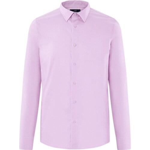 Fashion Homme 2020 Long Sleeve Shirts For Men Summer Casual Shirts Business Formal Dress Shirts Mens Clothing Plus Size M-5XL