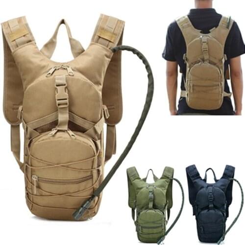 Outdoor Cycling Backpack Men And Women Leisure Sports Waterproof Small Bag Tactical Camouflage Portable Light Water Bag
