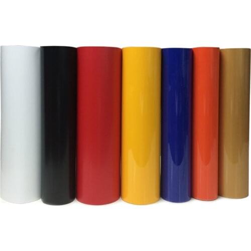 PVC Vinyl from Korea, PVC Heat Transfer Film From Korean 0.51cm*1.0m/roll 17 Colors you can choose