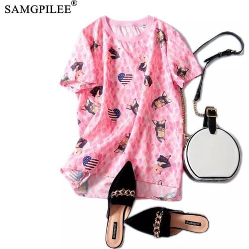 Samgpilee Women's T-shirts With Print