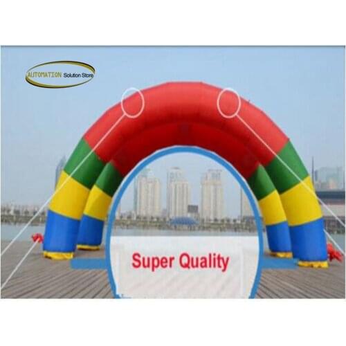 Discount Twin Arches 26ft*13ft D=8M/26ft Inflatable Rainbow Arch