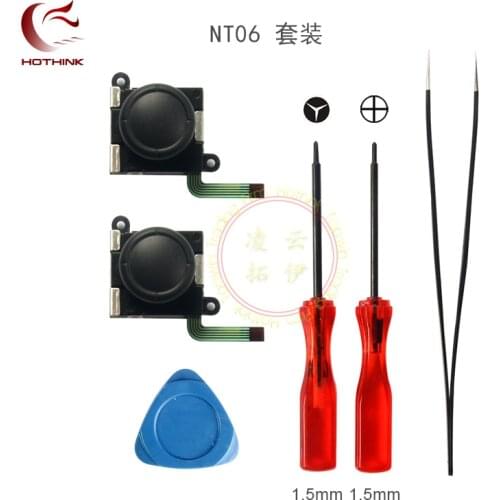 HOTHINK For 6 pieces/set Original Analog Joystick Thumb Sticks Sensor Replacements For Nintend Switch Joy Con Controller
