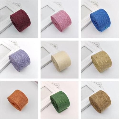 Wide Application 1 Roll Convenient Wrinkle-resistant Multi-use DIY Ribbon Long Lasting Ribbon Decor Exquisite for Wedding