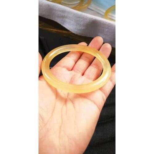 100% natural Xinjiang golden silk jade bracelet handcarved emerald bracelet women real jade bracelets jewelry gift bracelets