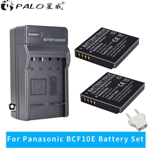 3.7v 1200mAh DMW-BCF10 DMW BCF10E BCF10 Camera Battery For Panasonic CGA-S106 S106B S/106C S/106D S/106B