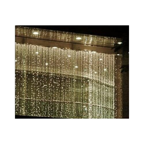 800 LED Bulbs 8m*3m Curtain Lights,Waterproof Christmas ornament lights,Flash Wedding Colored light,Fairy light LED strip