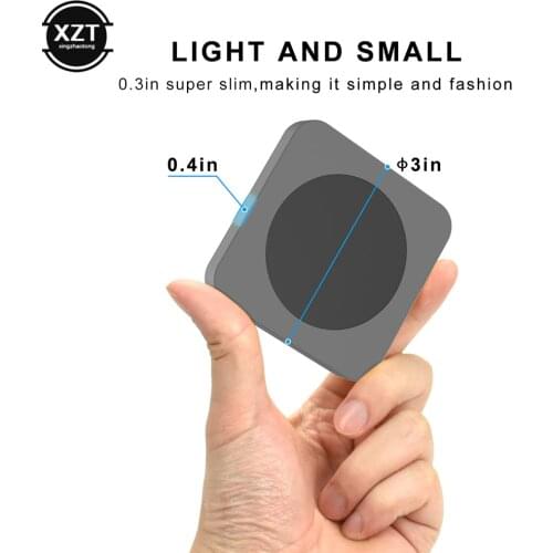 10W Qi Wireless Charger Pad Fast Charging For iPhone 12 Pro 8 XR XS Samsung Galaxy Huawei Xiaomi Phone Mini Desktop Accessories