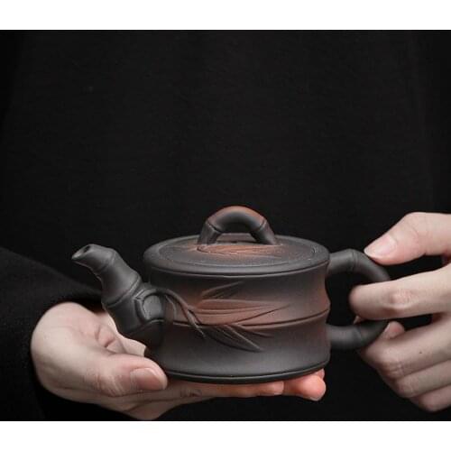 Kung Fu Tea Yunnan Jianshui purple pottery handmade single pot teapot tea pot ceramic tea kettle teapot ceramic