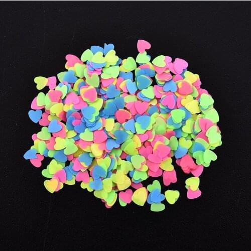 DIY Colorful Butterfly Heart Nails Glitter Sequins 3D Neon Flakes Nail Art Tips Nail Design Accessories Nail Art Decoration New